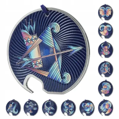odpirač za steklenice piva kovinsko darilo zodiak strelec trpežen