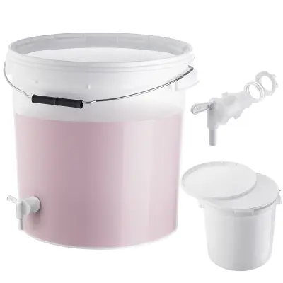 Fermentacijska posoda 20L vedro za vino, liker, pivo s pokrovom + pipa