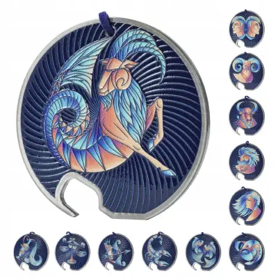 odpirač za steklenice piva kovinsko darilo zodiak kozorog trpežen