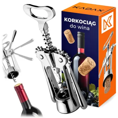 odpirač za vino in pivo, odpirač za steklenice 2 v 1, natakarski jeklo