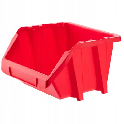 Organizator za shranjevanje v delavnici, plastični, 214 x 198 x 133 mm