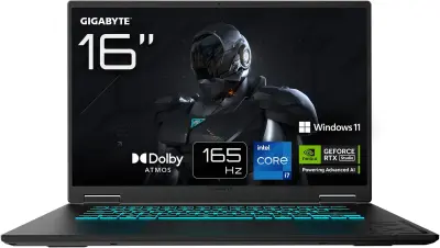 Odprta emb - Laptop Gigabyte Gaming A16 3THK3DE894SH / Ryzen 7 / RAM 32 GB / SSD Drive / 16,0″ WUXGA