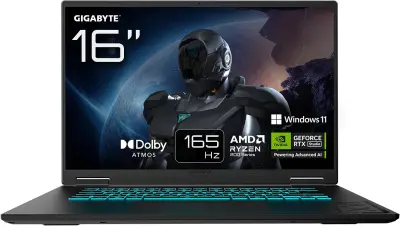 Odprta emb - Laptop Gigabyte Gaming A16 CWHI3DEC94SH / i7 / RAM 16 GB / SSD Drive / 16,0″ WQXGA