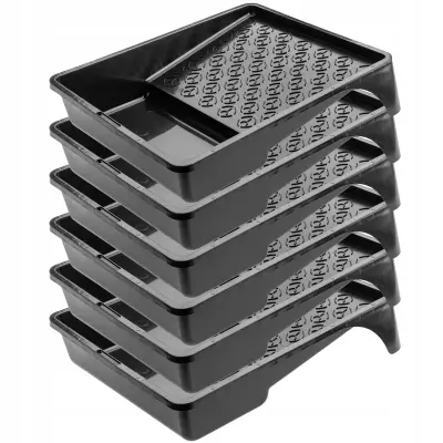 Velik pladenj za barvo 255 x 330 mm za komplet valjev za barvanje črne barve 6 kosov