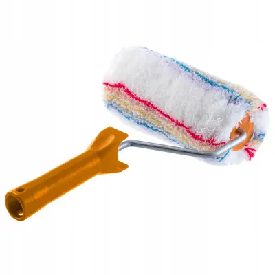 Valjček za barvanje 25 cm za barvanje sten z ročajem, valjček, ročaj