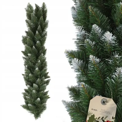 Božična girlanda Umetno božično drevo Goste verižne stožce Premium 110 cm