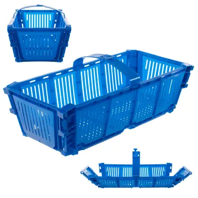 Zložljiva košara za sadje in jagode plastika 2 kg