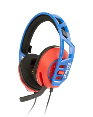 Gaming slušalke NACON HEADSET RIG 300 PRO SWITCH 2 RED/BLUE