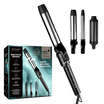Kodralnik las REVAMP MULTI-STYLE REVOLVE 3-IN-1 REVOLVING STYLER CL-3500