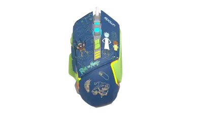 Gaming miška SPAWN GAMING MOUSE RGB - RICK AND MORTY