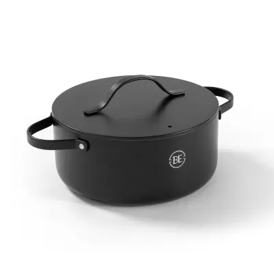 BE Living Lonec s pokrovom Essential Black 28 cm