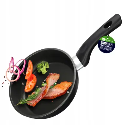 ponev za cvrtje na plin, indukcija, 18 cm, proti prijemanju, majhna