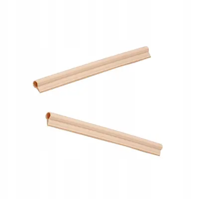 Sponke 19 cm za ograjni trak Kavlji za ograjni trak kremne barve 2 kosa