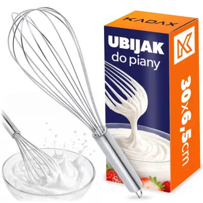 Metlica za jajca Penasta metlica Kuhinjska jeklena metlica 30 cm