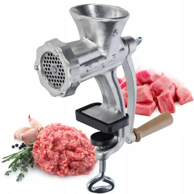 Ročni mlinček za meso iz litega železa 5 Grinder Alfa Poland Original