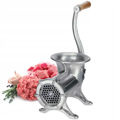 Ročni mlinček za meso iz litega železa 22 Grinder Alfa Poland Original