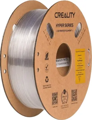 CREALITY filament Hyper PET-G transp. [1.75 mm, 1 kg]