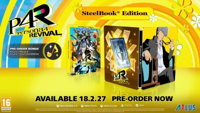 PERSONA 4 REVIVAL - STEELBOOK EDITION igra za XBOX SERIES X