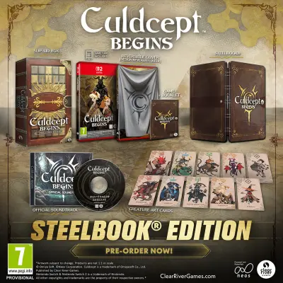 CULDCEPT BEGINS - STEELBOOK EDITION igra za NINTENDO SWITCH 2