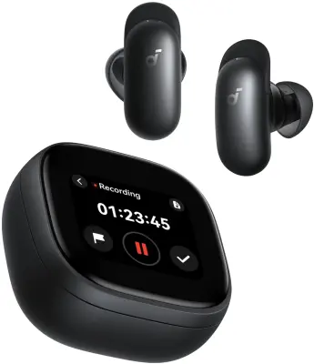 Brezžične slušalke Soundcore Liberty 5 Pro Max, črne