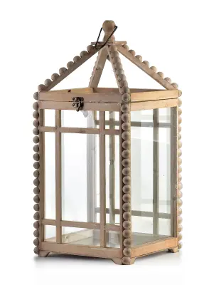 Laterna les Mondex LOKKE XL 25x25x55,5 naravna 1 kos