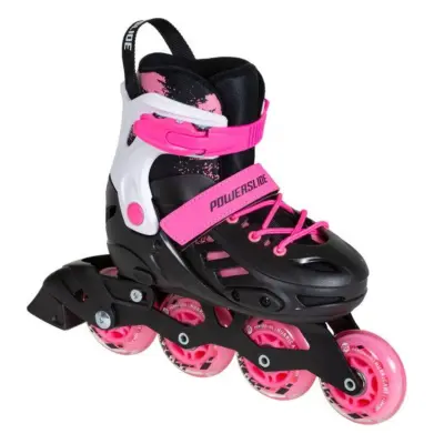 Nastavljivi otroški rolerji POWERSLIDE Khaan Junior SQD Pink