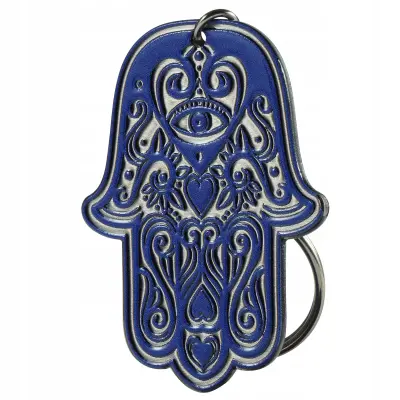Obesek za ključe Darilni obesek Hamsa Hand of Fatima Jeklo