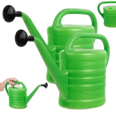 Vrtna zalivalka za zalivanje rož Plastične domače zalivalke 2x 2,5 l