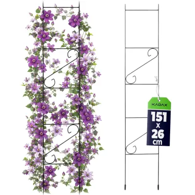 Vrtna lestev, opora za rože, vrtnice, vzpenjavke, 150 cm, pergola