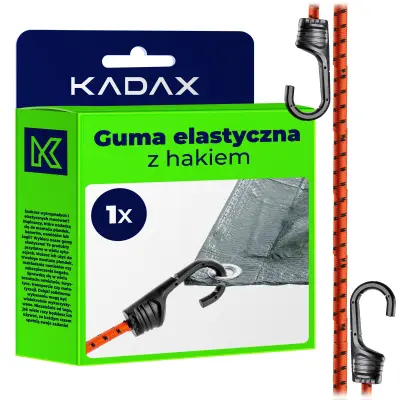 elastična gumijasta vrv s kavljem 48 cm za pritrditev ponjav in napenjalec prtljage