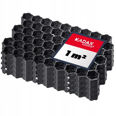 Geogrid Parkirna Travna Mreža 60x40x4 cm 4 kosi Vrt 590 ton/m2