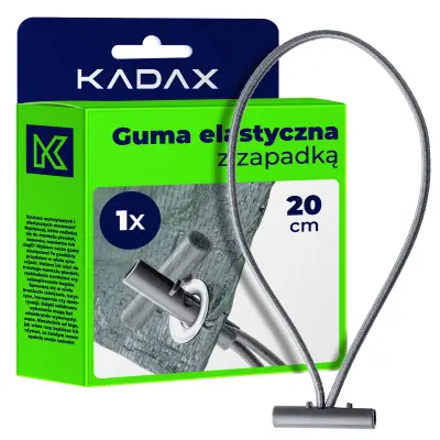 Komplet 10 gumic za pritrjevanje ponjav Guma za ponjave z ragljo 20 cm močna