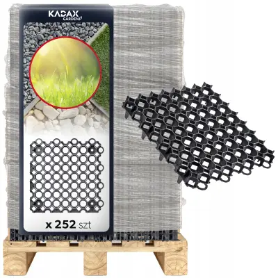 Geogrid Parkirna Travna Mreža 50x50x3,5 Vrtna Mreža 530 Ton/M2 Paleta