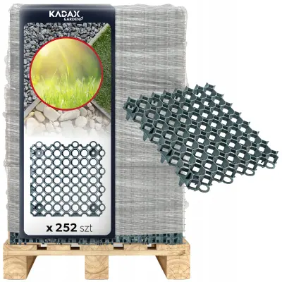 Geogrid Parkirna Travna Mreža 50x50x3,5 Vrtna Mreža 530 Ton/M2 Paleta