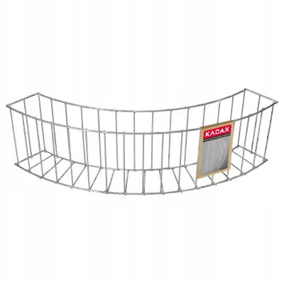 Gabionski lonček z mrežo za obrobo trate, 75 cm, jeklo