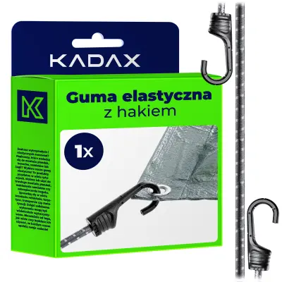 elastična gumijasta vrv s kavljem 28 cm za pritrditev ponjav in napenjalec prtljage
