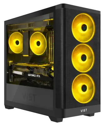 VIST ARGB Ryzen 7 5700X RX 6700 XT 16GB SSD 1TB WIFI W11
