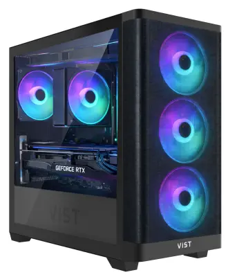 VIST ARGB Ryzen 5 5500 RX 6600 XT 32GB SSD 1TB WIFI W11