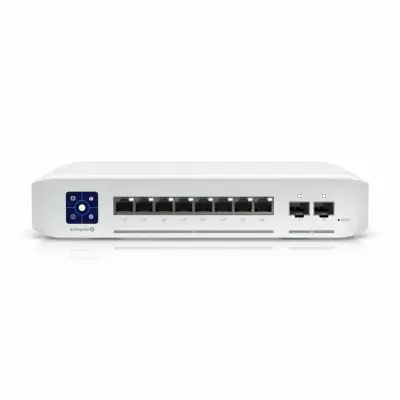 Ubiquiti stikalo 10-port 2x 10G 8x2,5G PoE managed 120W USW-Enterprise-8-PoE