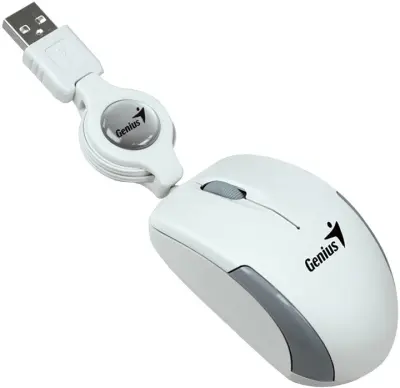 Micro Traveler V2 (31010125108) bela mini miška