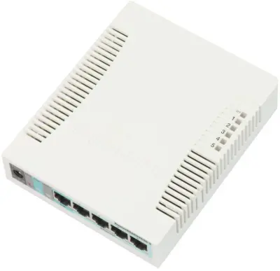 RouterBoard RB260GS 5port Gigabit 1port GbE SFP Switch 5xport,5xGigabit,1xSFP CSS106-5G-1S