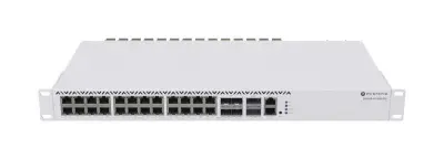 CRS326-4C+20G+2Q+R 20x2.5Gbit RJ45 4xSFP+ 2xQSFP+ 40 Gbit Switch