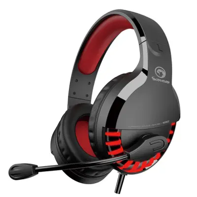 HG9022 7.1 (virtually) LED USB črne Gaming naglavne slušalke