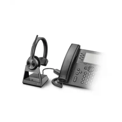 Savi 7310‑M Office DECT mono slušalka (8D3K7AA) – z bazno enoto, Teams gumb