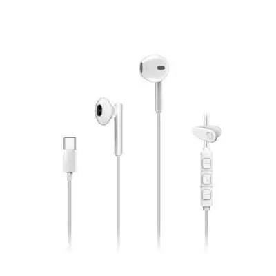HS-M366 USB-C in-ear slušalke z mikrofonom, bele