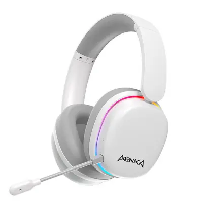 MONKA ECHO RS RGB BT Gaming slušalke brezžične/ žične HG9070W tridomna povezljivost