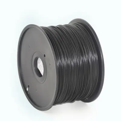ABS 3D filament črn, 3 mm, 1 kg (3DP-ABS3-01-BK)