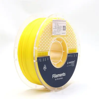 High Speed ABS 3D filament rumen, 1,75 mm, 1 kg (3DP-ABS1.75HY-01-Y)