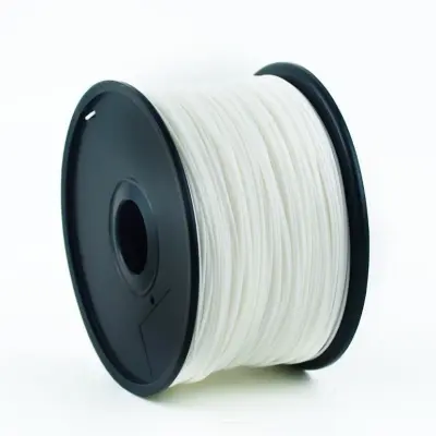 ABS 3D filament bel, 3 mm, 1 kg (3DP-ABS3-01-W)