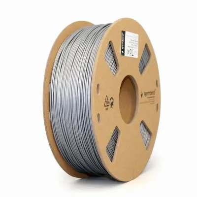 ABS 3D filament srebrn, 1,75 mm, 1 kg (3DP-ABS1.75-01-S)